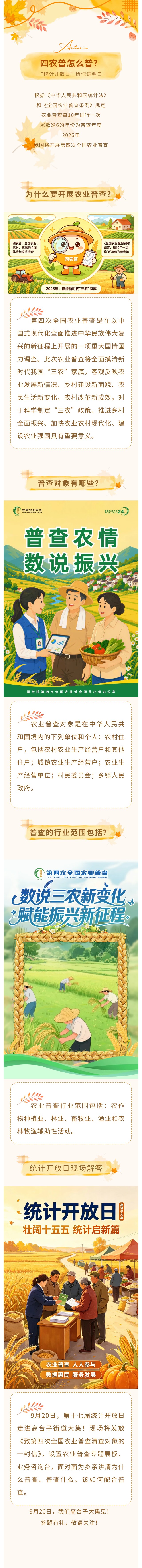 “四农普”怎么普？统计开放日给你讲明白